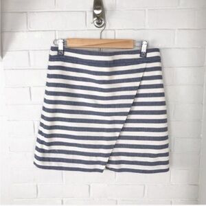 J Crew striped skirt
